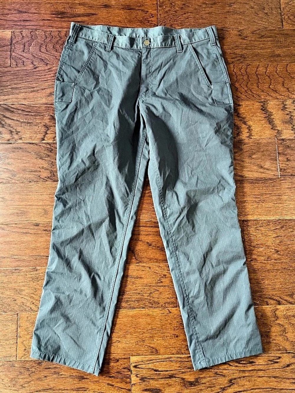 Carhartt Work Pants 36x30 Bicomponent Relaxed Fit Straight Leg 74533 33 Ripstop